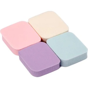 Latex Makyaj Süngeri Renkli 4'lü Set ile Günlük ve Gece Makyajı İçin