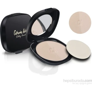 Catherine Arley Silky Touch Kompakt Pudra No:6.5 Açık Bej 12 g – Doğal Mat Görünüm, Tüm Cilt Tiplerine Uygun