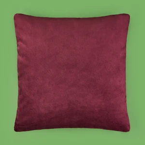 Soft Shiney Kırlent - Mürdüm - 40X40 cm