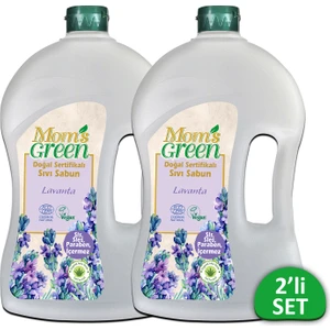 Mom's Green Doğal Sertifikalı Lavantalı Sıvı Sabun - 1.5 lt x 2 Adet