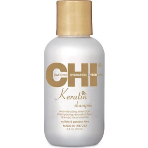 CHI Keratin Yıpranmış Zayıf Saçlar İçin Onarıcı Sülfatsız Parabensiz Şampuan 59ml