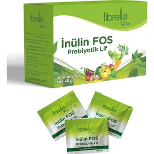 Inülin Fos Prebiyotik Lif 2 Gr Saşe (30 Adet Kutu)