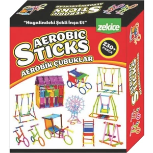 Aerobic Çubuklar 230PARÇA RenkliÇubuklar