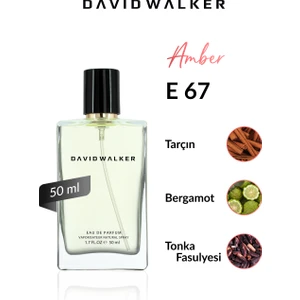 David Walker E67 Tom 50 ml Erkek Parfüm | Aromatic
