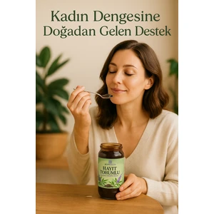 BİZİMHEKİM Hayıt Tohumlu Bitkisel Karışımlı Macun | Kadın Döngüsüne Özel Destek – 420 gr