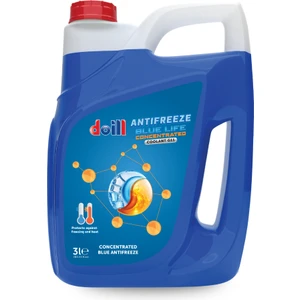 Konsantre - Saf 3 Litre Mavi Antifriz - G11 (Üretim Yılı: 2025)
