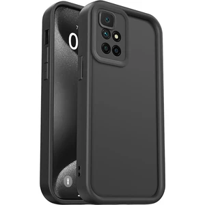 Xiaomi Redmi 10 2022 Uyumlu Kılıf Kamera Korumalı Yumuşak Dokulu Darbe Emici Siyah Silikon Kapak