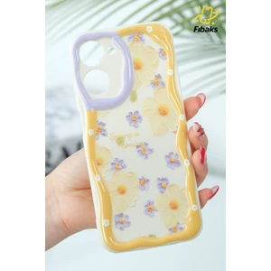 Realme 10 4g Kılıf Tasarımlı Desenli Kamera Korumalı Papatya Çiçek Renkli Silikon Kapak