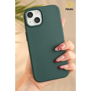 iPhone 13 - 14 Kılıf İçi Kadife Lansman Renkli Yumuşak Silikon Kapak