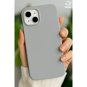 Apple iPhone 15/14/13 Kılıf Kadife Lansman Soft Yumuşak Liquid Silikon Kamera Korumalı Kapak