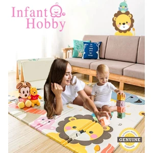 Infant Hobby Best Friends Çift Taraflı Katlanabilir Köpük Oyun Matı 160 x 180 x 1CM