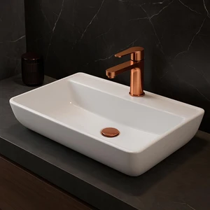 Domino Beyaz Delikli Lavabo 68 Cm DOM.L071
