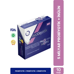 Evo Pharma Evobiyotik Probiyotik & Prebiyotik 10 Saşe
