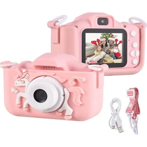 Mini 1080P Hd Kılıflı Kamera Çocuklar Için Dijital Fotoğraf Makinesi