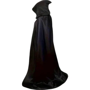 Cellat Pelerini Yetişkin Siyah Uzun