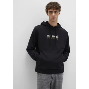 0S10395-900 Mavi Logo Siyah Sweatshirt