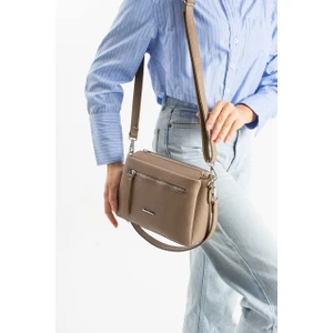 Asel Çanta , Çok Gözlü , vizon bayan Omuz ve Çapraz Çantası