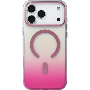 Nova Global Apple iPhone 17 Pro Max Kılıf M-Safe Şarj Özellikli Transparan Renk Geçişli Zore Toros Kapak Siyah