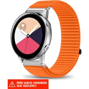 Samsung Galaxy Watch Active / Galaxy Watch Active 2 40 44MM Uyumlu Spor Cırtlı Kordon 20MM