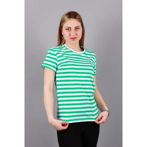 Kadın Bisiklet Yaka T-Shirt Tşört