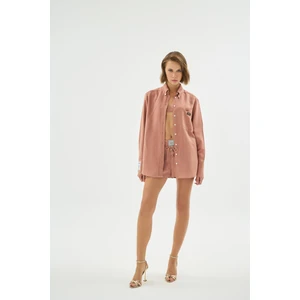 Studio SS6073 Kahverengi Gömlek