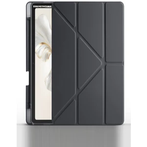 Honor Pad 9 12.1 Inch Tablet Uyumlu Kılıf Katlanır Kalemlikli Standlı Uyku Modlu Akıllı Kapak