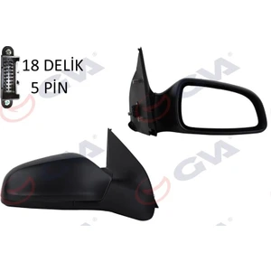 Gva 1090125 - Dış Dikiz Aynası Sağ Astra H 04 Elektrikli Isıtmalı Konveks 5 Fiş VM-968EHR