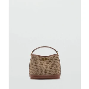 Logo Desenli Mini Shopper Çanta