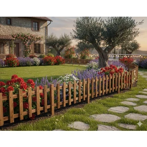 Ahşap Bahçe Çiti- 4 Adet