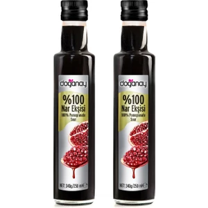 %100 Doğal Nar Ekşisi 250 ml Cam Şişe x 2 Adet
