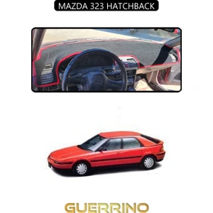 Mazda 323 Hatchbacktorpido Koruma Halısı Siyah Kenar
