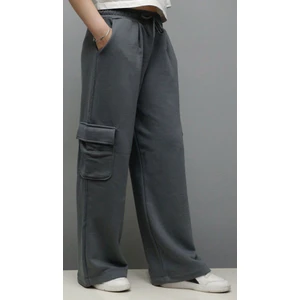 Kız Çocuk Kargo Cep Eşofman Altı