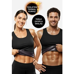 Kadın Erkek Göbek Bel Göğüs Inceltici Sekillendirici Sıkilaştırıcı Dik Duruş Termal Sauna Atlet Korse