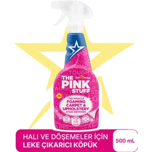 The Pink Stuff Mucizevi Köpüklü Halı Koltuk & Döşeme Leke Çıkarıcı Vegan 500ML