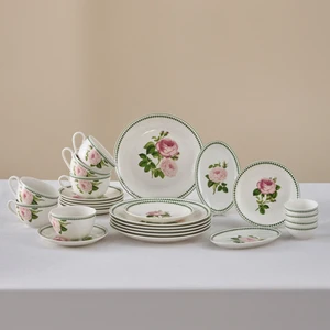 Forever Bone Rosalinda 26 Parça 6 Kişilik Kahvaltı Takımı