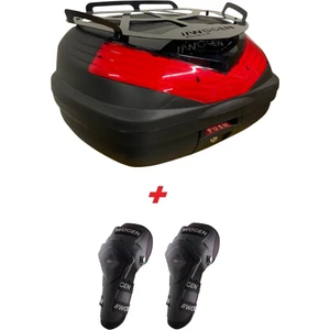 WG50 Sırt Dayamalı Premium Metal Bagajlı Çanta (Siyah) + Karbon Dizlik Hediyeli