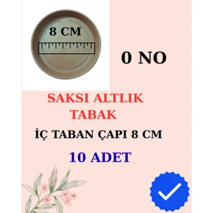 Saksı Altlık Tabak- 10 Adet - O No