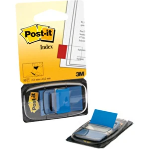 Post-it Post-it® Index Mavi Renkli İşaret Bandı 50 Yaprak 25x43 mm Boyutunda