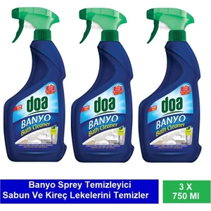 Banyo Sprey 750 ml Vegan x 3 Adet