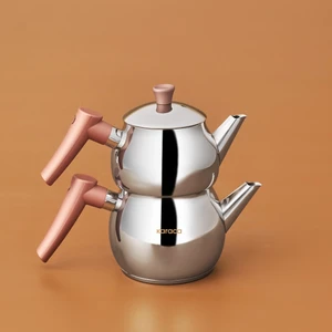 Frezya Indüksiyon Tabanlı Mini Çaydanlık Takımı Rose