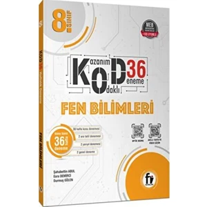 Fi Yayınları 8. Sınıf Fen Bilimleri Kod 36 Deneme Sınavı 2024 Yılı İçin Hazırlanmış