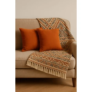 Hobizer Tekstil 40X40 cm  Kırlent Kılıfı Dekoratif Düz Sade