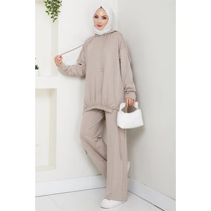 Aris Oysho Tunik Pantolon Ikili Takım 1611 - Taş