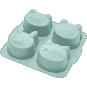 Silikon Muffin Kek Kalıbı Spring Yeşil