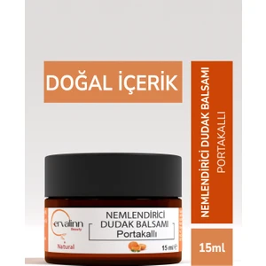 Dudak Balsamı (Lip Balm) Nemlendirici Besleyici Onarıcı 15 ml ( Portakallı )