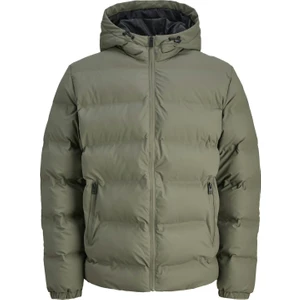 Jjelements Suni Deri Görünümlü Şişme Mont 12279239