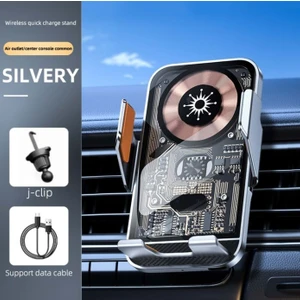 Avc Tekno Venandin Opulix OPX-2010 Kablosuz Şarjlı Araç Telefon Tutucu