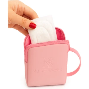 NS Reliable Çanta Içi Hijyenik Ped Tampon Saklama Taşıma Çantası - 222 Açık Pembe