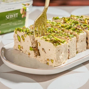 Bercekız Servet Rafine Şeker İlavesiz - Antep Fıstıklı Helva 400 gr