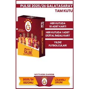 Galatasaray - Pulse Futbolcu Kartları 2025/26 - Paket